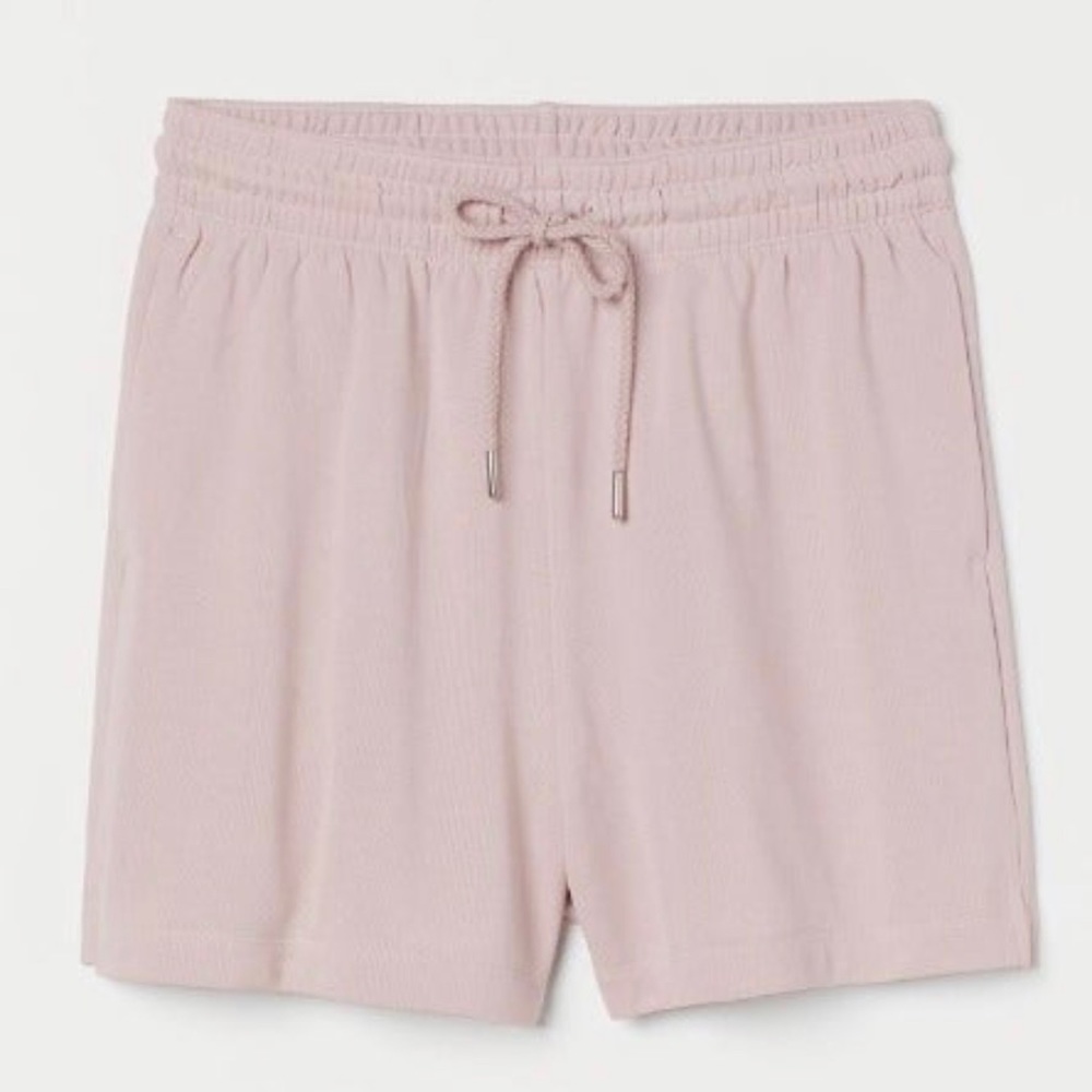 H&M Blush Pink Sweatshorts